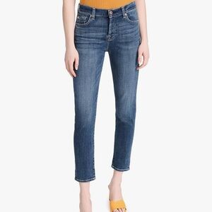 7 For All Mankind Women's Josefina Skinny Boyfriend Jeans